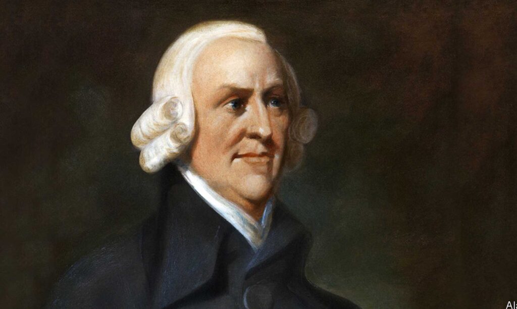 Maleri af Adam Smith
