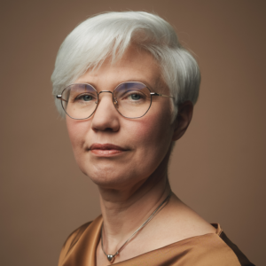 Portræt af Charlotte Green, ambassadør for Kræftens Bekæmpelse og sundhedsordfører for Det Konservative Folkeparti